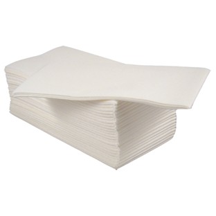 White Airlaid 8 Fold Napkin