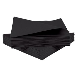 Black Airlaid Napkin
