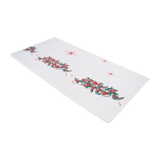 White Christmas Table Cover