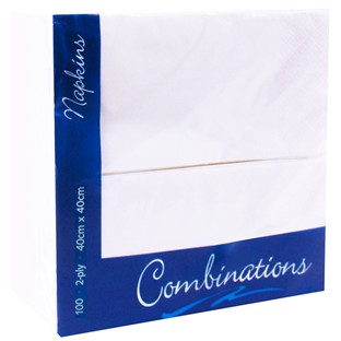 White 8 Fold 40cm