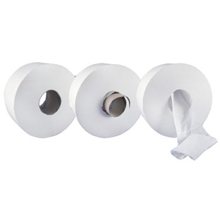 Centre-pull Mini Jumbo Toilet Roll