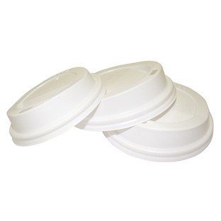 Lids for Paper Coffee Cups with a Heat Barrier