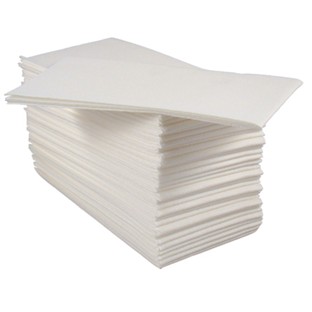 White Airlaid 8 Fold Napkin
