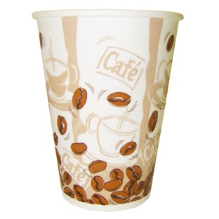 Paper Coffee Cups with a Heat Barrier