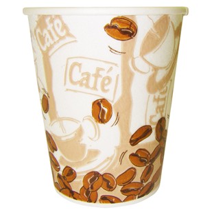 Paper Coffee Cups with a Heat Barrier